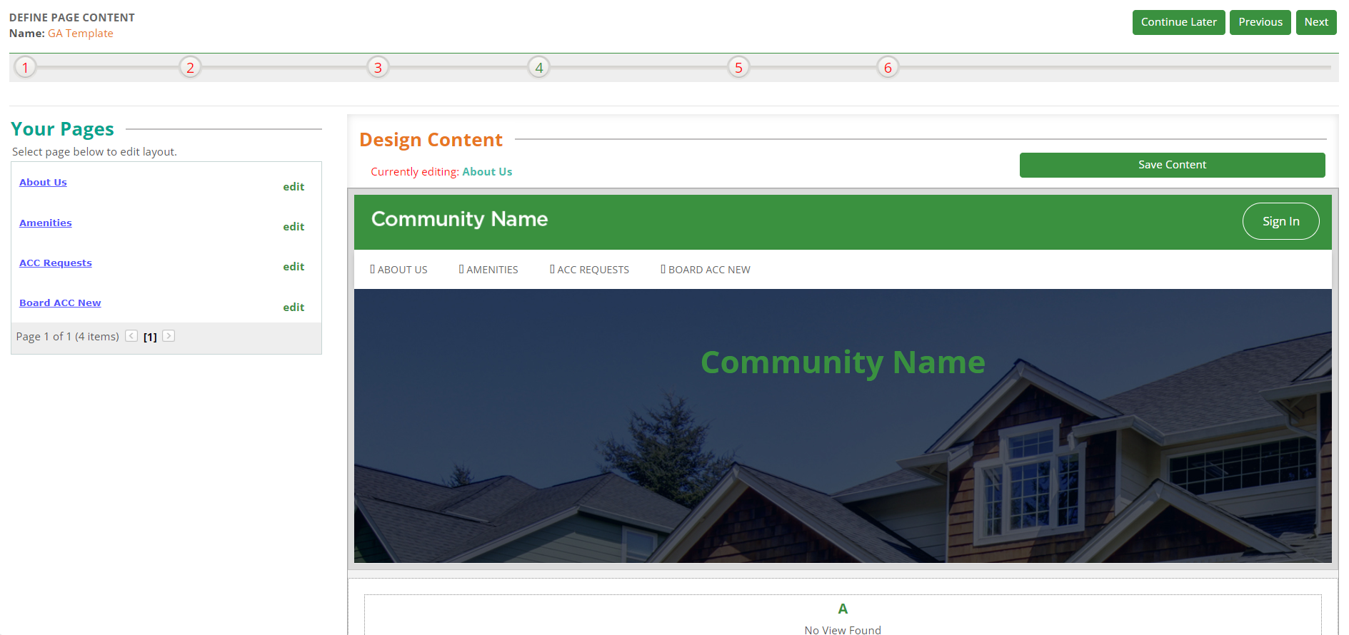 Using the WebAxis Template Wizard